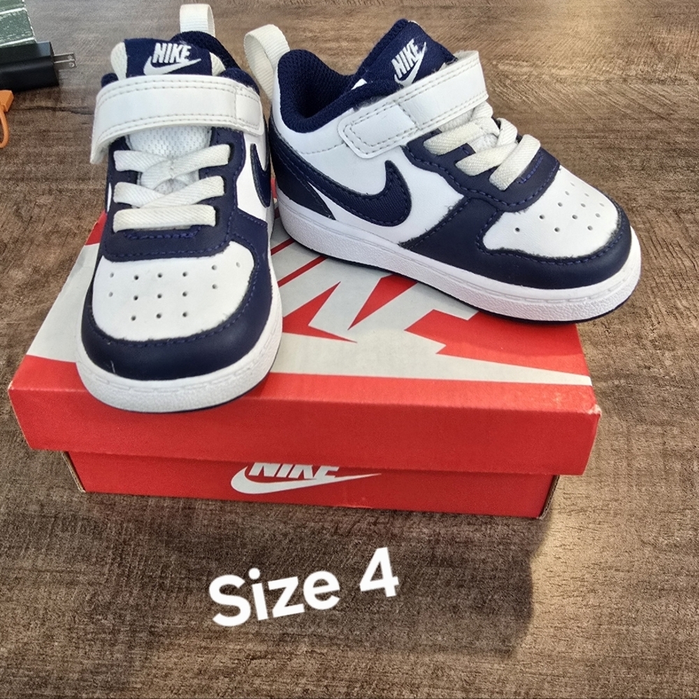Nike Kids Sneakers - Blue and White